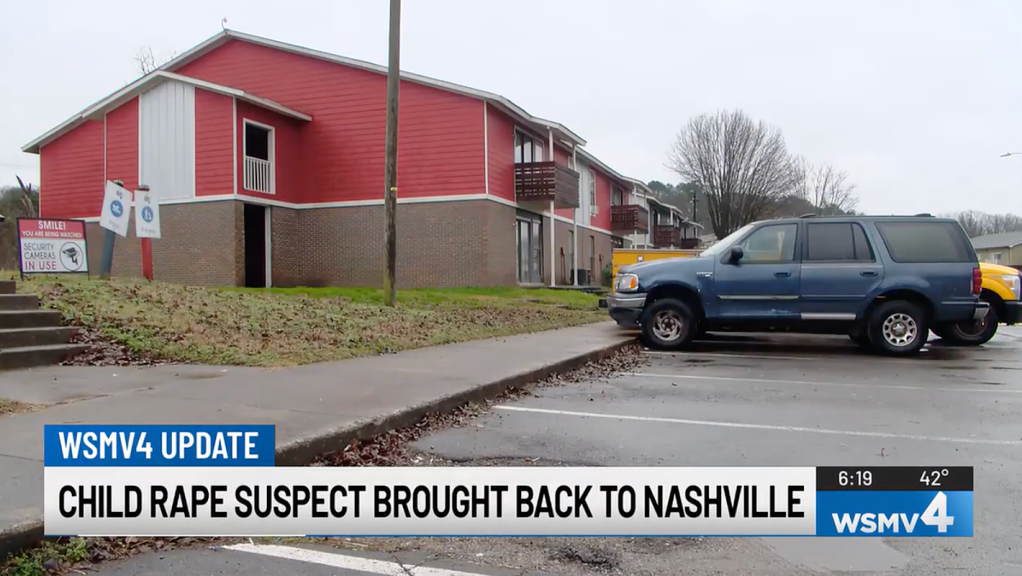 Awad allegedly broke into the girl's apartment in Nashville on Dec. 31, 2025.